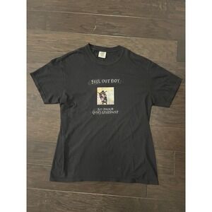 Vintage Fall Out Boy "So Much For Stardust" Band Concert T-Shirt Men Medium